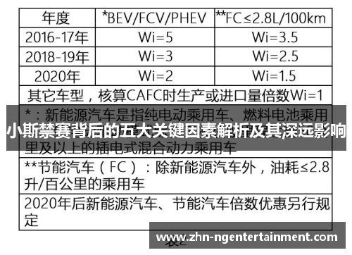 小斯禁赛背后的五大关键因素解析及其深远影响